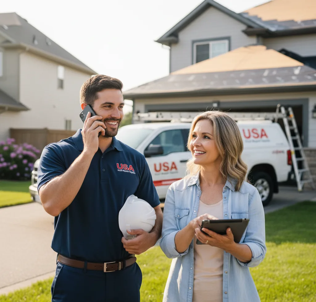 USA Roof Repair Experts customer support in Lebanon